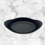 Oval Melamine Salad Plate Smooth Melamine Restaurant Dinnerware Matte for sale