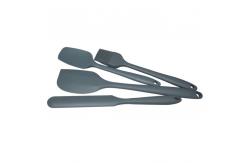 China 12 Piece Gray Silicone Spatula Kitchenaid Cookware Utensil Set Customized supplier