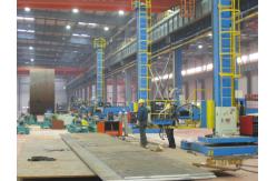 China Tube Tower Turnkey Solution Heavy Duty Welding Column Boom With Safety Walkway supplier