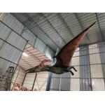 Life Size Realistic Dinosaur Animatronic Hang On Pterosaur With Sound for sale