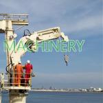 Hydraulic 22M Electrical CCS Knuckle Boom Marine Cranes for sale