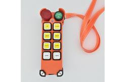 China 12 Volt 500m Industrial Crane Remote Control 8 Single Speed Buttons supplier