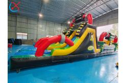 China Supplier Inflatable Obstacle Courses Danger Zone Theme Games Jumping Castle supplier