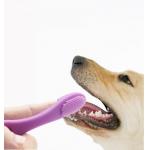 BPA Free Silicon Tooth Brushing Kit Set Teeth Cleaning Dog Finger Pet Toothbrush