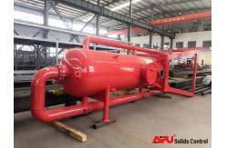 China Diameter 600mm Workover Mud Gas Separator 360m3/H With 5 Inlet supplier