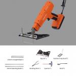 Handheld Slotted Air-Cooling Hot Knife Foam Cutter Includes Packaging Case for sale
