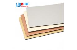China 3mm ACM 1250mm Interior Aluminum Composite Panel Cladding Panels LDPE Fireproof supplier