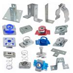 Solar Fastener Zinc Plated Carbon Steel Combo Nut Washer Channel Nut Strut Channel Nuts With Plastic Wing for sale
