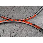Easy Peel Bicycle Wheel Decals Resistant To Rub Customized Color for sale