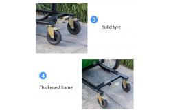 China Eco-Friendly 400L Trash Bin Waste Container with Four Wheel supplier