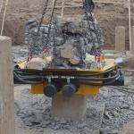 Cutting-edge AP500S Pile Breaker Machine Hydraulic Concrete Cutter Square 280kN For Construction for sale