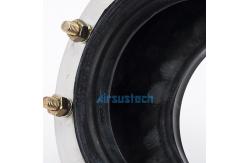 China Single Rubber Convoluted 280126H-1 Air Rubber Bellow for Controlling Vibration supplier