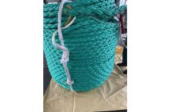 China Marine 8 strand 44mmx500m Polysteel Combination Wire Rope With ABS Certificate supplier