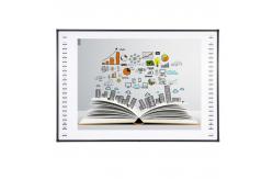 China 102 Inch IR Interactive Whiteboard With Ceramic/ Nano Surface For Classroom supplier