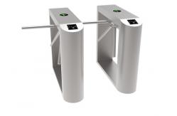 China Automatic  Access Control Entrance Tripod Turnstile Gate With Card Reader supplier