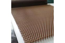 China Diamond Chain Link Aluminum 2.0mm Decorative Wire Mesh supplier