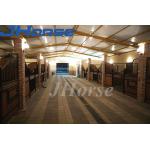 High Rigidity Metal Board Bamboo Pine Wood Horse Stall Fronts 3m-4.2m for sale