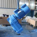 1200rpm Parallel Shaft Helical Gear Reducer Electric Motor F87 F77 F47 for sale