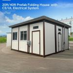 20FT Prefab Folding House with Standard Electrical System