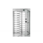Pedestrian Access Control Semi Automatic Revolving Full Height Turnstile