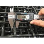 8mm wire diameter Heavy Duty Shale Shaker Crimped Mesh Screen for sale