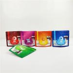 3.5g Plastic Edible Doypack Herbal Incense Packaging CMYK Herbal Mylar Bags for sale