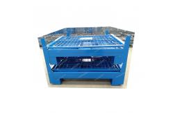 China Efficient Storage Solution Collapsible Pallet Cage With Steel Construction supplier