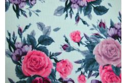 China 100 Polyester Fabric / Plain Polyester Fabric With Heat Transfer Printing supplier