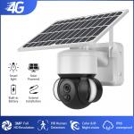 Weatherproof Durable 4G Outdoor Camera Solar , Practical Solar Powered 4G CCTV Camera for sale