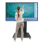 Multipurpose WIFI 55 Inch Smart Board Anti Glare Glass Material for sale
