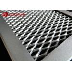 Galvanized Architectural Metal Mesh , Expanded Mesh Screen SGS Certification for facade building