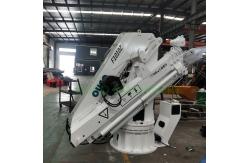 China Hydraulic Folding 8M Steel 0.6T Offshore Pedestal Crane supplier