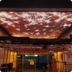 T20 Soft Rgb Mesh Led Pixel Screen For Outdoor Disco Bar Facade Lighting for sale