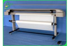 China 36 Inch 65 Inch 50gsm 55gsm CAD Plotter Paper Roll For Garment supplier