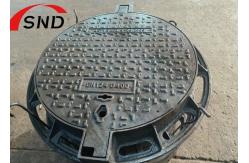 China Round Heavy Duty Ductile Iron Cover With Anti Theft D400 Cover And Frame supplier