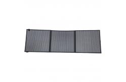 China 150W foldable solar blanket for camping with bracket supplier