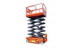 China Hydraulic Warehouse Scissor Lift 320kg Cargo Elevating Work Platform supplier