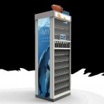 Amusement Park Multi-Functional Aquarium Fish Vending Machine With 10 User Screen for sale