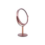 360 Degree Rotating Table Vanity Makeup Mirror Stand with Double Sided 1X/2X Magnification for sale