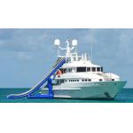 Ocean Floating Spots Games, Inflatable Water Slides For Yacht for sale