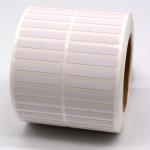 25mmx4mm High Temperature Adhesive Labels 1mil White Matte Polyimide for sale