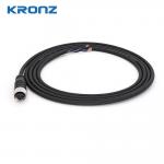 M12 Connector with 3 Pin Unshielded Cable for Harsh Environments up to 85.C for sale