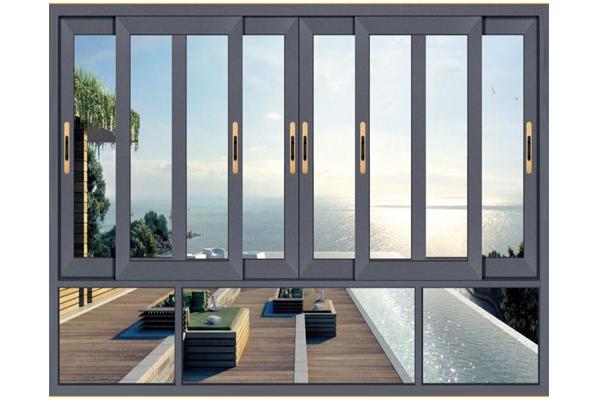 Aluminium Window Extrusions , Powder Painting Aluminum Window Frame Extrusions