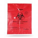 Red Thickness 0.045mm 0.07mm Biohazard Garbage Bags ASTM Standards for sale