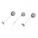 Plastic Anti Shoplifting Round Recoiler With Adjustable Lasso Loop End