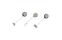 China Plastic Anti Shoplifting Round Recoiler With Adjustable Lasso Loop End supplier