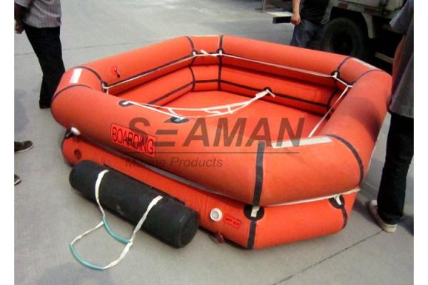 4 / 6 / 8 Person Inflatable Life Raft Leisure Inflatable Raft For Emergency