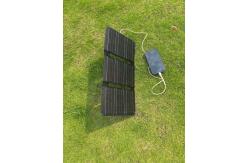 China Compact 3-Foldable Solar Charger With Customized Waterproof Polyester Bag supplier