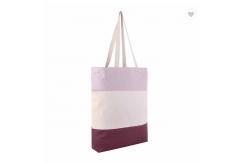 China ODM Sturdy Canvas Plain Grocery Canvas Tote Bags cotton shoulder bag 12oz supplier