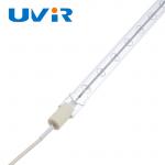 UVIR Quartz Infrared Lamps R7 base tungsten wire with transparent tube